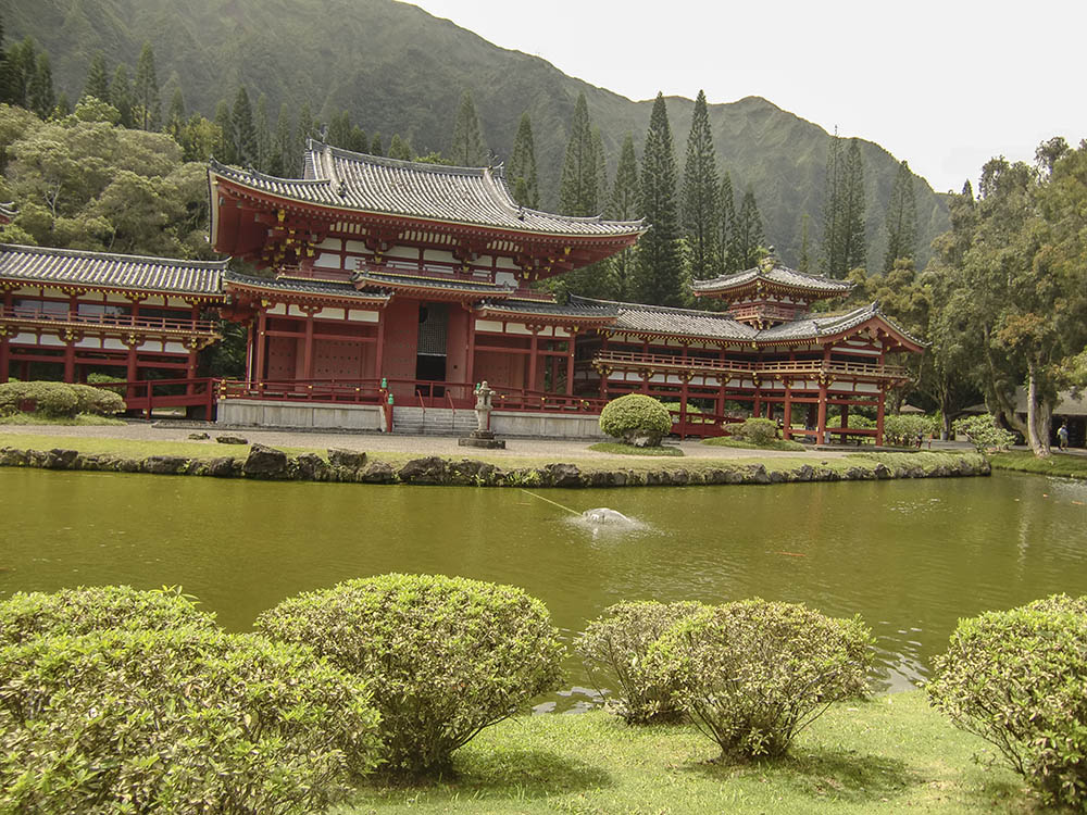Oahu Sehenswürdigkeit: Byodo-in Tempel