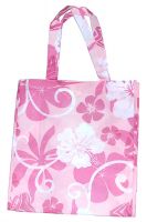 Stofftasche Hibiskus (pink)