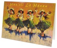 Hawaiianische Geburtstagskarte 
