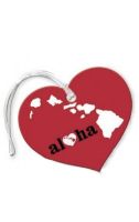 Hawaii Koffer-Anhnger Aloha Herz