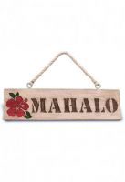 Mahalo Schild 
