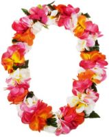 Hawaii Blumenkette Plumeria (bunt)