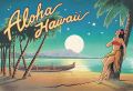 Vintage Magnet - Aloha Hawaii - Moon