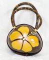 Kokosnuss Handtasche 
