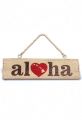 ALOHA Schild 